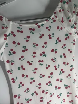 ASOS Cherry Maxi Dress, Off the Shoulder thumbnail 10