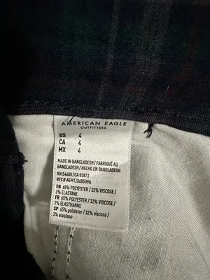 American Eagle Plaid Shorts thumbnail 5