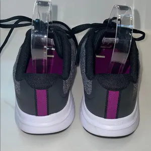 Under Armour Women’s Charged Impulse 3 Knit Gray Purple Running Athletic Shoes thumbnail 4
