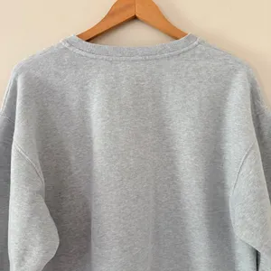 Aritzia Tna Sweatshirt CozyAF Fleece 2 Heather Grey Oversized Crewneck Pullover thumbnail 4