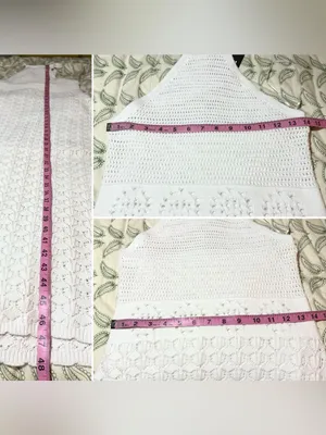 Frye Textured Knit Bright White Crochet Halter Midi Dress Sweater Dress M NWT thumbnail 9