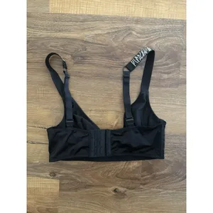 Victoria's Secret V-Wire Very Sexy Long Line Bralette Strap Zebra Rhinestone Small thumbnail 3
