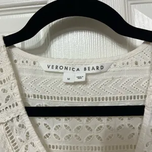 Veronica Beard Lorraine Eyelet Cotton Mini‎ Dress M thumbnail 6