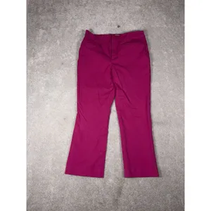 maeve‎ anthropologie cropped mini boot cut fuchsia size 10 thumbnail 3
