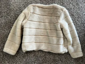 Faux Fur Jacket Tan thumbnail 5