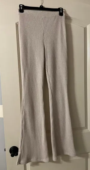 ZARA Knit Flare Pants thumbnail 1