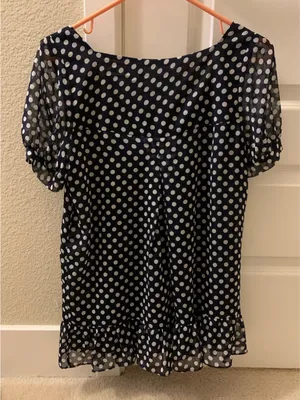 3 for $15! Polka Dot Blouse M Size M thumbnail 2