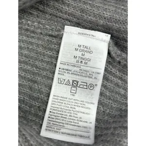 *New GAP Knit Sweater Dress Womens MTall Gray Cowl Neck Neutral Classic Office thumbnail 7
