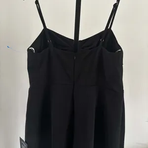 Lulus Romantic Existence Black Column Maxi Dress Size L thumbnail 4