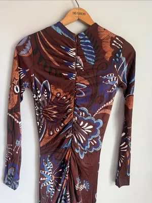 NWT FARM Rio Delicate Garden Long Sleeve Maxi Dress XS thumbnail 11
