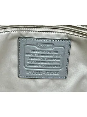 COACH Taylor Alexis Leather Lavendar Carryall Shopper Tote Bag Purse F25205 thumbnail 8