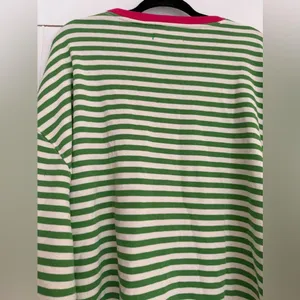 NWOT free people Classic Striped Oversized Crewneck thumbnail 10