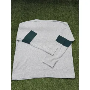 Captivating Waffle XXL Michigan State Spartans Long Sleeve‎ Jersey Style Gray thumbnail 6