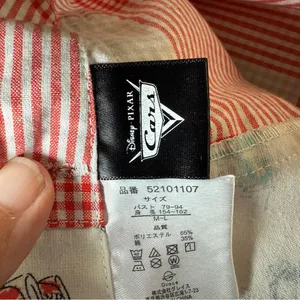 Disney Pixar Lightning McQueen Apron for Caregivers, Day Care Size M/L Pockets thumbnail 4