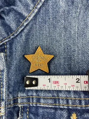 Doing My Best Enamel Pin Multiple thumbnail 2