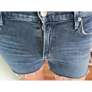 Agolde Women's 28 Shorts Blue‎ Denim Stretch Cutoff Distressed 2" Inseam thumbnail 10