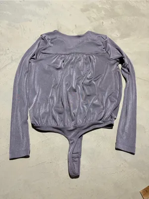 Free people intimately Lavender Long-Sleeve Bodysuit medium thumbnail 9