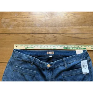 KUT From The Kloth Meg High Rise Wide Leg Women's Jeans Blue Size 24W Denim NWT thumbnail 5