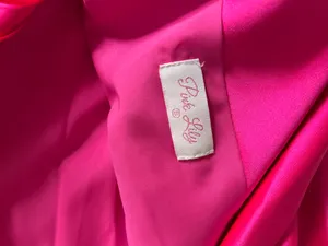 Pink Lily Satin Dress thumbnail 8