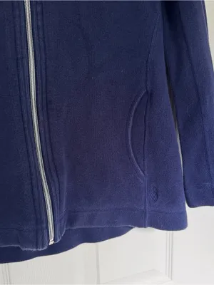 Tommy Bahama Navy Blue Full Zip Sweatshirt Size Small thumbnail 6