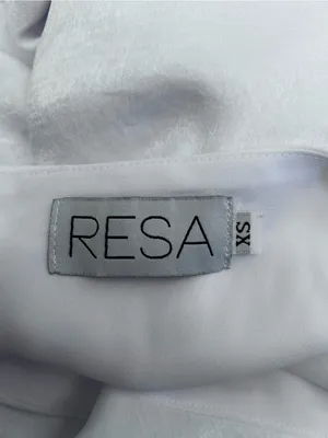 Resa White Sleeveless Cowl Neck Midi Slip Dress Size XS thumbnail 5