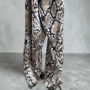 Lulus Jasper Beige Snake Print Surplice Jumpsuit thumbnail 11