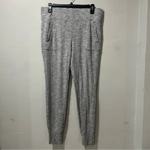 Athleta Techie Jogger Pants Womens Size Medium Heather Gray Pull On Athleisure‎ thumbnail 2