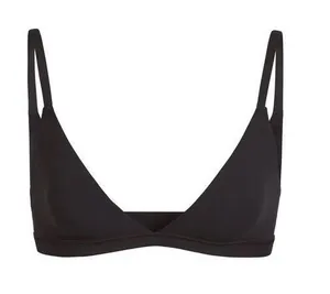 Skims Fits Everybody Triangle Bralette Onyx Medium thumbnail 1