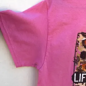 Gildan Womens medium pink short sleeve “Life is better on a backroads” tee thumbnail 5