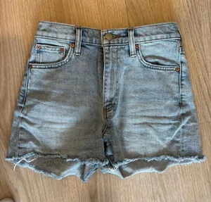 Denim Forum Light Blue Cutoff Jean Shorts thumbnail 1
