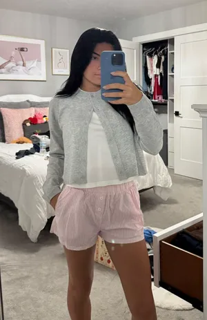 Edikted Shorts Boxer Pink thumbnail 1