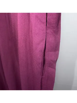 Boutique Burgundy Wide Leg Pants Large NWOT thumbnail 4