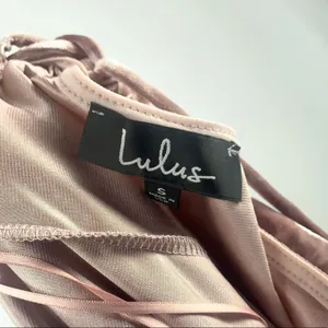 Lulus Strappy‎ Back Velvet Mini Dress in Pink Size Small thumbnail 3