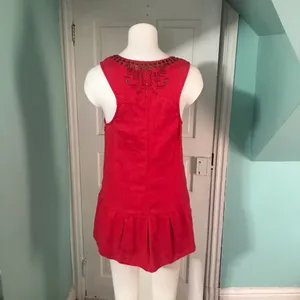 Free People Red Tunic/Dress Sz4 thumbnail 6