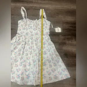 ALTAR’D STATE Floral Milkmaid Mini Dress thumbnail 6