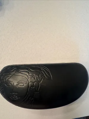 Versace Vintage Burnt Orange Sides With Case Versace Emblem On Sides thumbnail 9