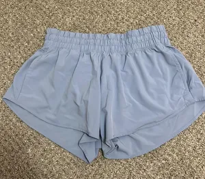 Light Blue Aerie Running Shorts thumbnail 1