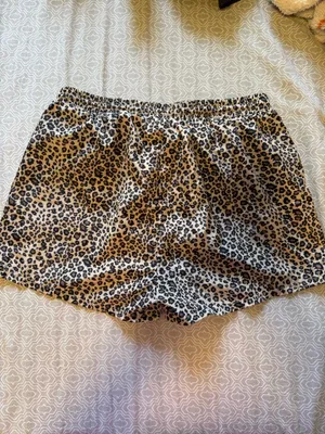 Shinestar Leopard Print Shorts thumbnail 2