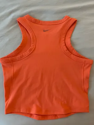 Nike Orange Racerback Tank Top thumbnail 2