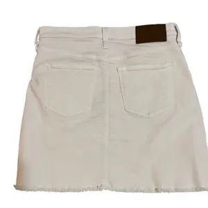 J Crew Mercantile White Denim Mini Skirt Size 2 thumbnail 2