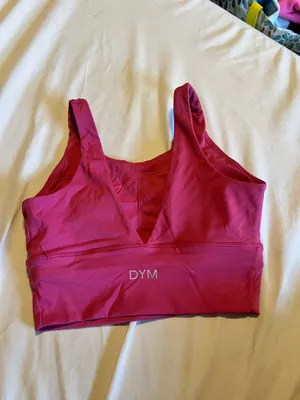 DYM Athletics Sports Bra Pink Size S/M thumbnail 2