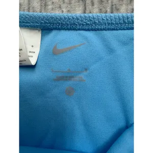 Nike Swim Women Light Blue Textured High Waist Bikini Bottom NESSD234‎ L thumbnail 4