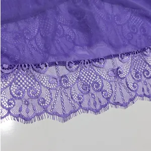 Shirley Of Hollywood Lace Emmy Babydoll Slip Chemise Lingerie Lilac Purple Sexy thumbnail 7