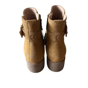 Cole Haan Catherine Ankle Bootie Waterproof Brown Suede Leather Women's 7.5‎ thumbnail 9