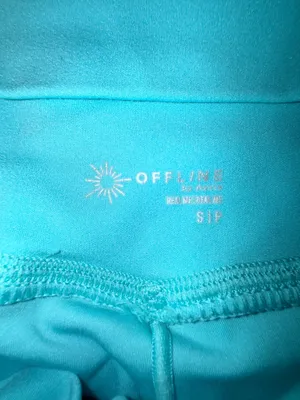 offline by aerie crossover flare shorts thumbnail 4