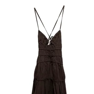 Revolve Tahlia Dress in Chocolate size XS NEW thumbnail 6