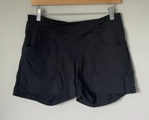 Mountain Hardwear Athletic Outdoor Hiking Shorts Gorpcore Black Women's Size Med thumbnail 1