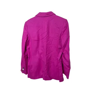 GAP Women's Hot Pink Wool‎ Blend Blazer Classic Button Career Jacket Size M thumbnail 7