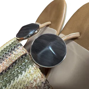 Style & Co‎ Brandyy 7M Mocha Raffia Woven Thong Sandals Tropical Vacation Resort thumbnail 5