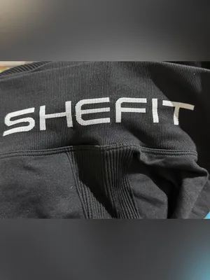 SHEFIT Seamless scrunch butt shorts size Luxe 12/14 black thumbnail 9